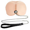 Силіконова анальна пробка Art of Sex Metal Anal Plug with Leash size L з повідцем Black Bomba💣, фото 4