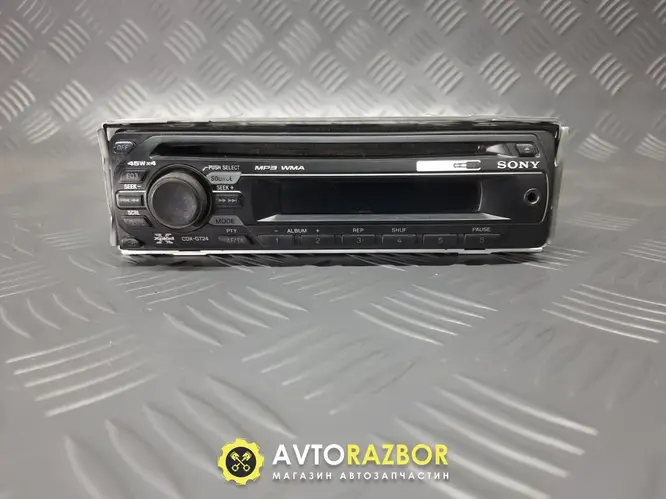 Магнитола Sony CDX-GT24 AUX, CD (MP3 / WMA) 4x45 Вт S-MOSFET (ID ...