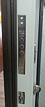 Двері вхідні металеві вуличні Прованс двоколірна МДФ ПВХ Венге-темний 850х2040х110 Ліве/Праве, фото 5