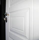Двері вхідні металеві вуличні Прованс двоколірна МДФ ПВХ Венге-темний 850х2040х110 Ліве/Праве, фото 6