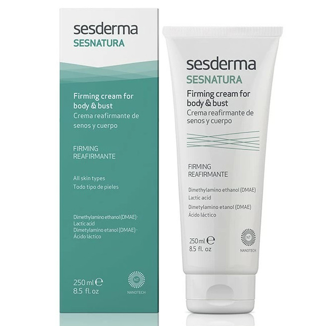 Підтягувальний крем для бюста та тіла SesDerma Sessatura Firming Cream for Body & Bust 250ml, фото 1