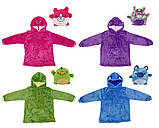 Дитяча толстовка-іграшка Huggle Pets Ultra Plus Hoodie Фіолетовий, фото 8