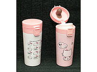 Термос-кружка "Hello Kitty", 380 мл. Термос для жидкости. Термос питьевой