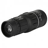 Потужний монокуляр монокль BUSHNELL 66М/8000М 16x52 з чохлом 16-ти кратне збільшення, фото 4