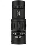 Потужний монокуляр монокль BUSHNELL 66М/8000М 16x52 з чохлом 16-ти кратне збільшення, фото 7