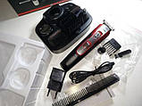 Тример стайлер бритва 5 в 1 Gemei GM-592 Barber hair clippers VN, фото 4