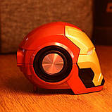 Портативна бездротова Bluetooth колонка Iron Man Залізна людина micro-USB SD/microSD/TF Card, фото 5