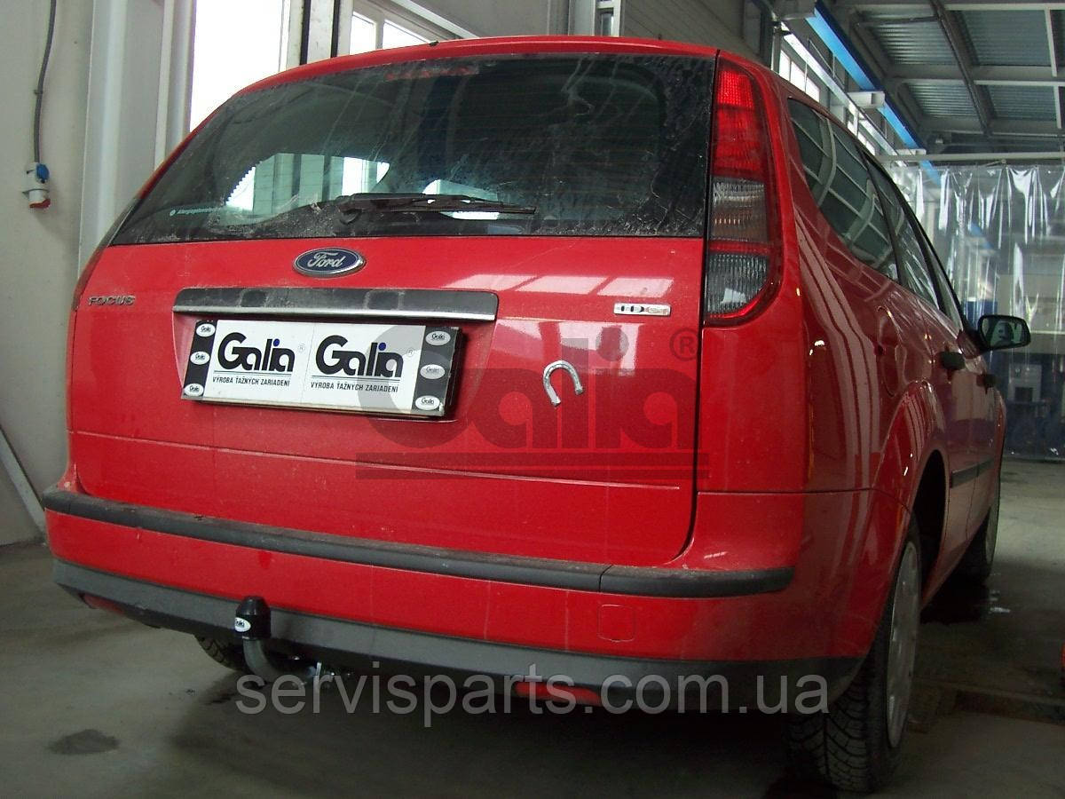 Оцинкованный фаркоп на Ford Focus II универсал 2003-2011 - фото 1 - id-p1756380623