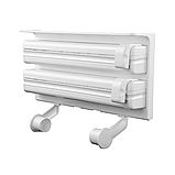 Кухонний диспенсер Rollon Triple Paper Dispenser тримач для паперових рушників, харчової плівки і фольги, фото 3