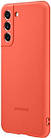Оригінальний чохол Samsung Silicone Cover Coral для Galaxy S21 FE SM-G990, фото 4