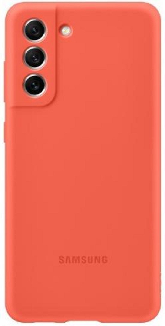 Оригінальний чохол Samsung Silicone Cover Coral для Galaxy S21 FE SM-G990