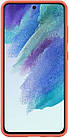 Оригінальний чохол Samsung Silicone Cover Coral для Galaxy S21 FE SM-G990, фото 6