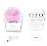 Електронна щітка для чищення особи Foreo Luna mini 2, масажер для чищення пір особи форео пудра, фото 5