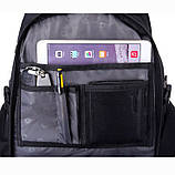 Функціональний рюкзак швейцарський SwissGear водонепроникний 36-55 літрів до 25кг (жіночий/чоловічий), фото 5