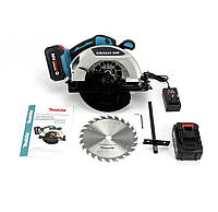 Акумуляторна циркулярна дискова пила Makita DHS680Z 36V, 6 Ah, Циркуляр макіту, ручна