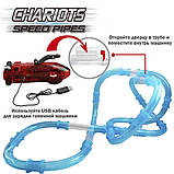 Гоночний трек Chariots Speed Pipes трубопровідні гонки 37 деталі | Автотрек в трубі, фото 4