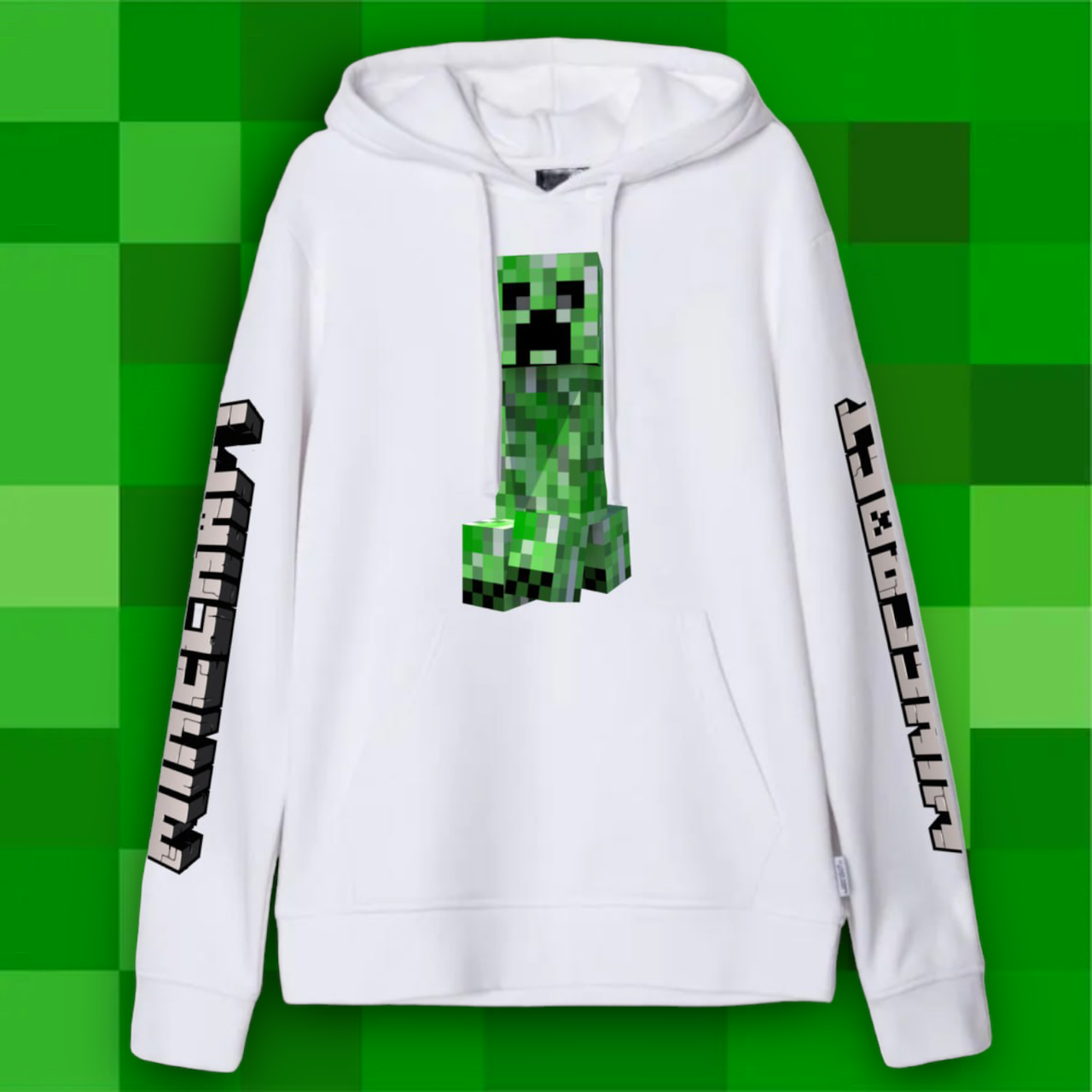 Худі з принтом minecraft майнкрафт