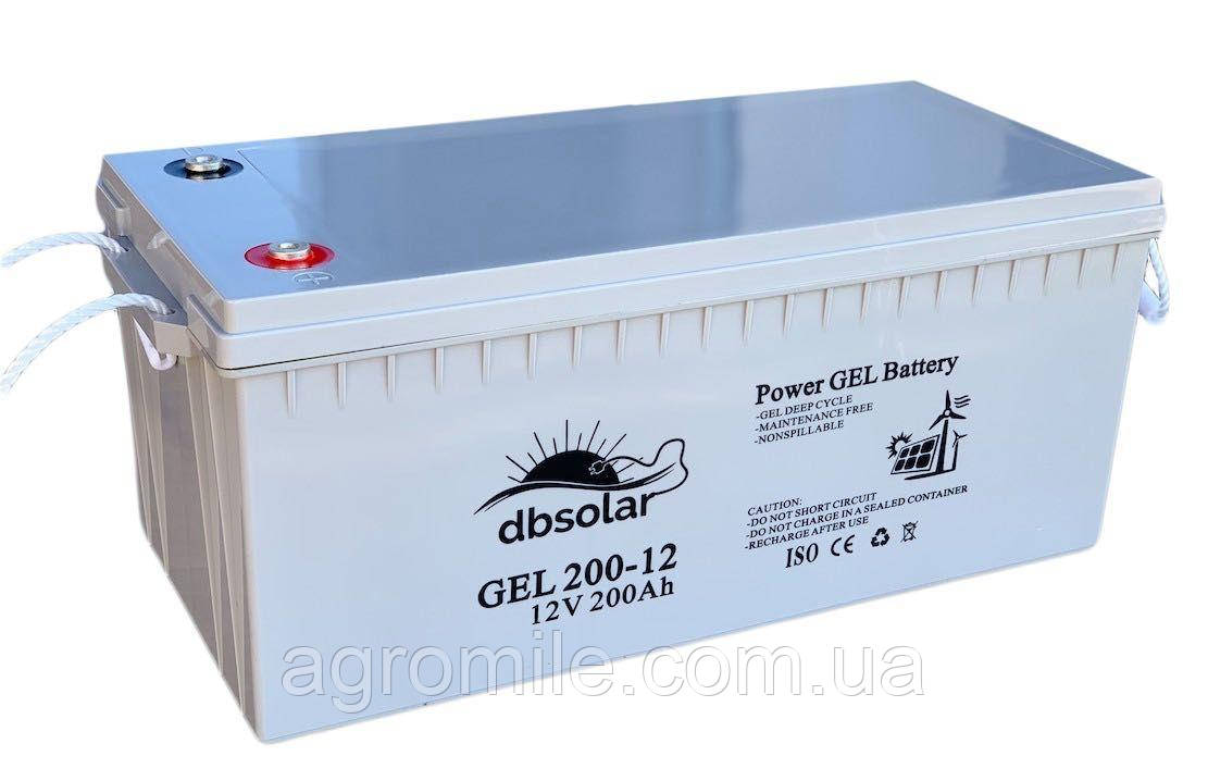 Акумулятор гелевий DBSolar GEL 200-12 12V 200 AH