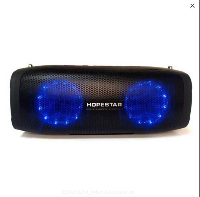 Блютуз-колонка HOPESTAR A6 Party (світиться)