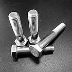 Болт DIN 931 8.8 цинк, фото 5