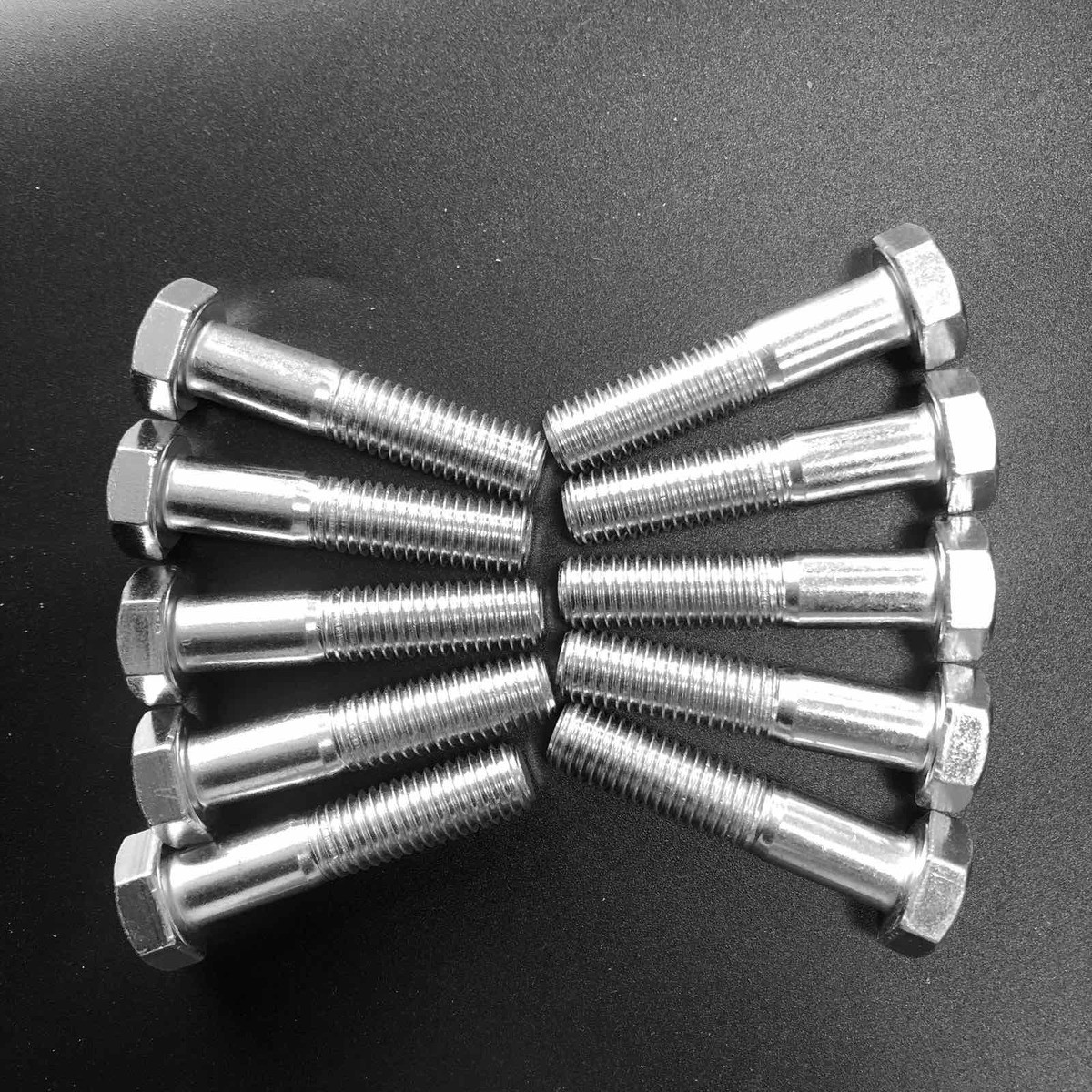 Болт DIN 931 8.8 цинк, фото 1