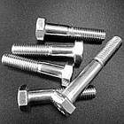 Болт DIN 931 8.8 цинк, фото 3