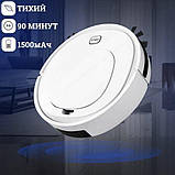 Робот-пилосос Alanc ES32 пилосос для сухого та вологого прибирання з акумулятором 1500 Вт, фото 3