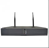 Комплект відеоспостереження бездротовий DVR 5G KIT CAD Full HD Wi-Fi на 4 камери з реєстратором, фото 8