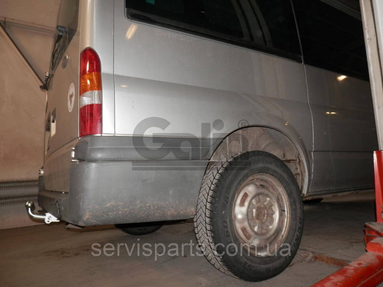 Оцинкованный фаркоп на Ford Transit 2000-2013 - фото 3 - id-p1756396596