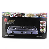 Плита газова Domotec MS-6603 3 комфорки, фото 3