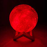 Лампа-нічник світильник світлодіодний 3D Космос з пультом, фото 3