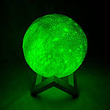 Лампа-нічник світильник світлодіодний 3D Космос з пультом, фото 5