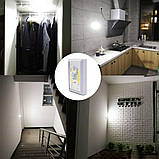 Нічник "вимикач" світлодіодний на ЛЕД лампах на батарейках 5W, фото 2