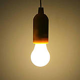 Ліхтар-лампа X-Balog BL 15418 світлодіодний на шнурку чорна, фото 2