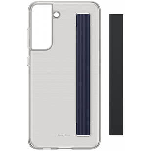Оригінальний чохол Samsung Slim Strap Cover Dark Gray для Galaxy S21 FE 5G SM-G990