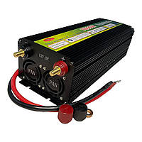 Потужний інвертор перетворювач напруги 12V-220V WIMPEX 7000W автомобільний