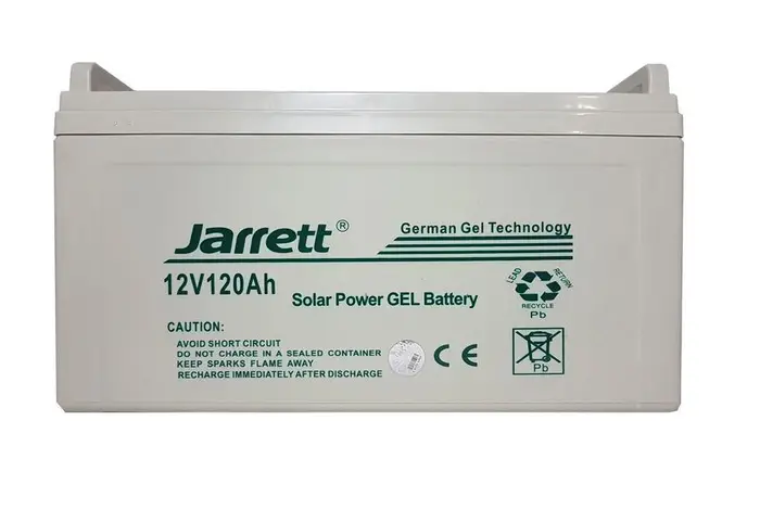 Гелевий акумулятор Jarrett 12V 120Ah Gelled Electrolite