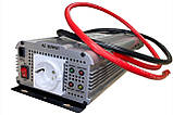 Перетворювач напруги автомобільний інвертор Mervesan 1500W 12V 220V, фото 2