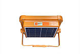 Портативна сонячна батарея універсальна для заряду Power bank Solar led light D8 12000 mAH, фото 3