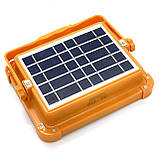 Портативна сонячна батарея універсальна для заряду Power bank Solar led light D8 12000 mAH, фото 9