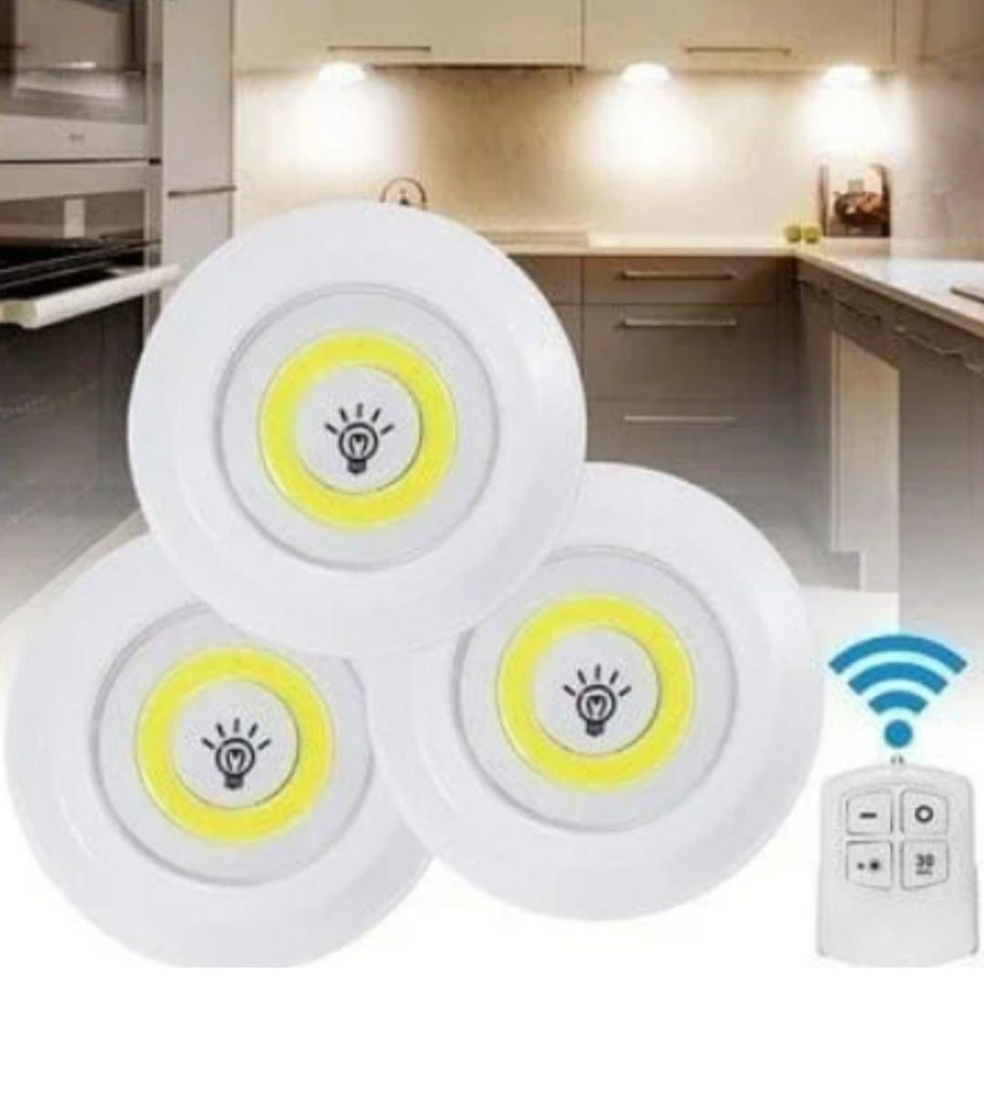 Набір нічників LED light with Remote Control set, 3 шт з пультом