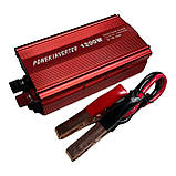 Перетворювач напруги автомобільний 12V 220V 1200W інвертор, фото 8