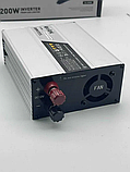 Перетворювач автомобільного струму S-LINK 12 220W 200W інвертор для котла, чиста синусоїда, фото 11