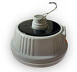 Туристична лампа Solar bulb lamp LB-2288 з акумулятором і пультом Уцінка (не працює акумулятор), фото 6