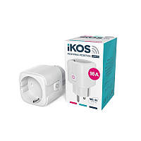 Розумна розетка Ikos SMS-01 White (0009-CSS)