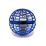 Дитяча літаюча куля, що світиться FlyNova Flying Spinner RGB синя, фото 6