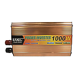 Інвертор автомобільний перетворювач напруги UKC 1000 W AC/DC 12 - 220 V, фото 8