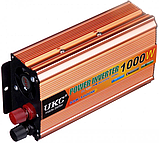 Інвертор автомобільний перетворювач напруги UKC 1000 W AC/DC 12 - 220 V, фото 9