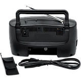 Портативний радіоприймач KIPO KB-308 AC може працювати на батарейках, фото 3