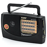 Портативний радіоприймач KIPO KB-308 AC може працювати на батарейках, фото 7